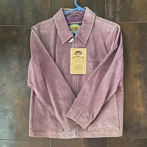 Cabela's Pink Suede Leather Jacket NWT